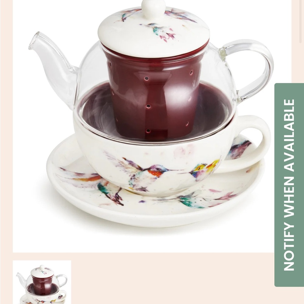 Demdaco Hummingbird Tea Set